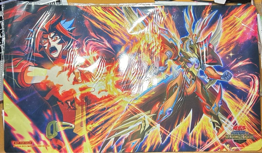 遊戯王　プレイマット　ソウルバーナー　転生炎獣