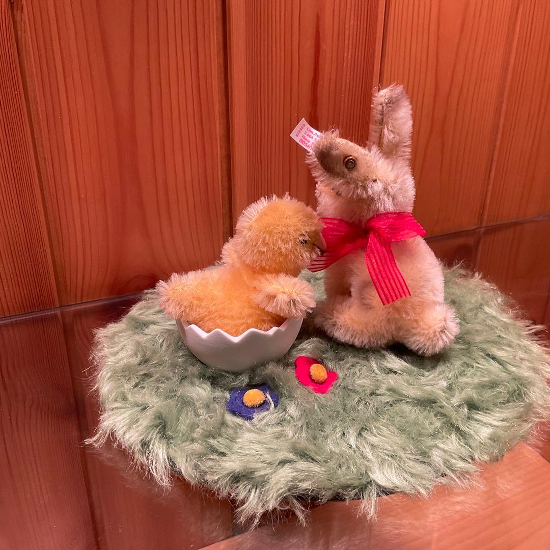【美品】シュタイフ　イースタージオラマ
