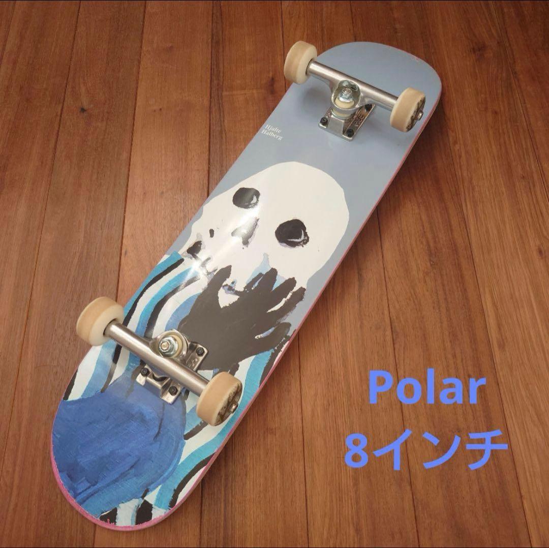 Polar スケートボードデッキ 8インチ