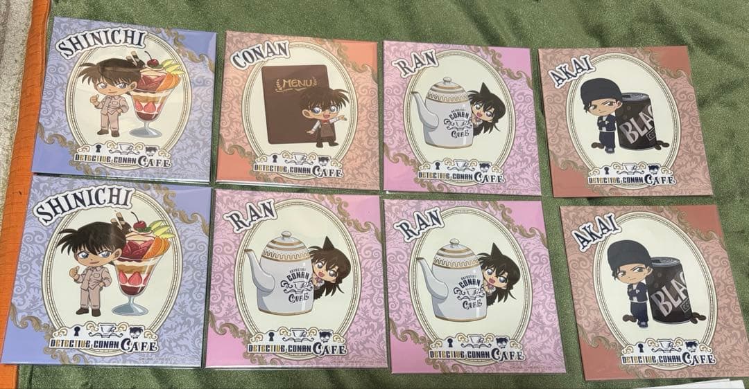セガラッキーくじ 名探偵コナンカフェ執事喫茶D賞ぬいぐるみ諸伏高明その他セット