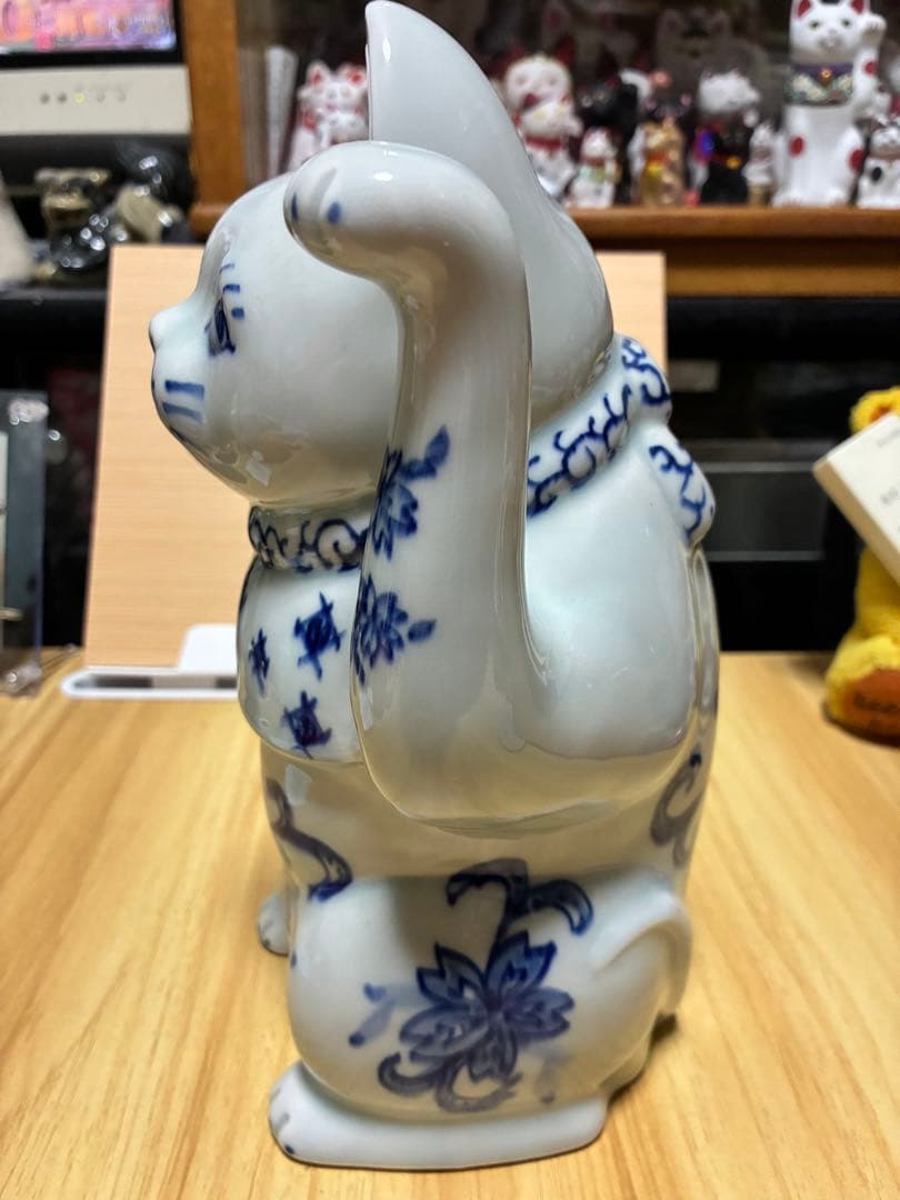 瀬戸焼　招き猫