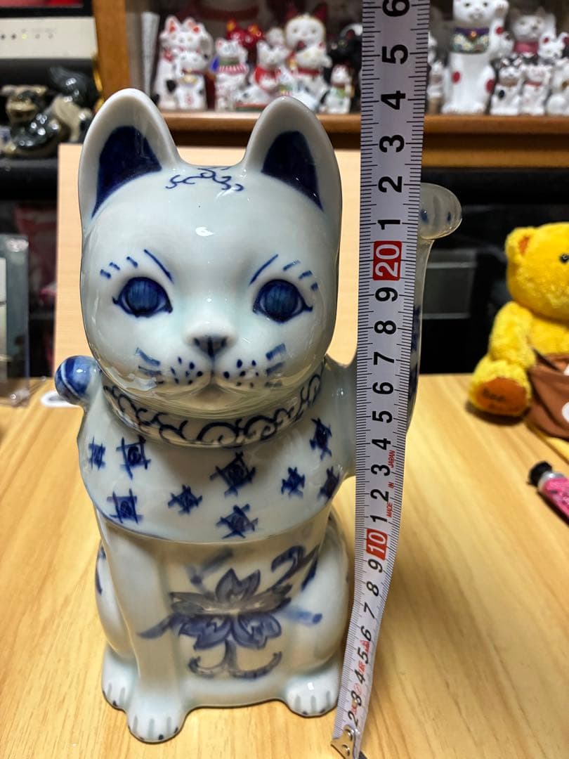 瀬戸焼　招き猫