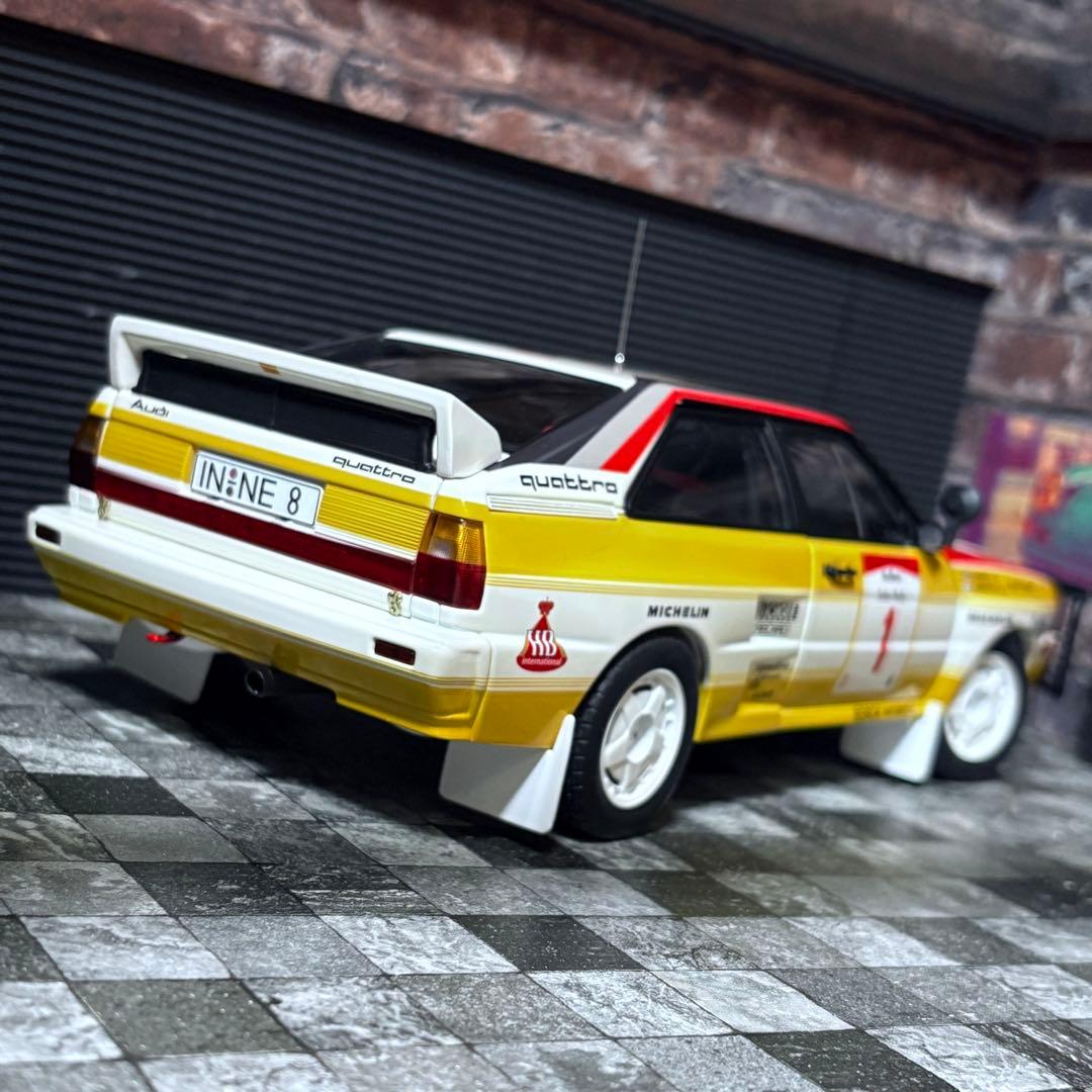 デカール加工品 1/18 AUTOart アウディ クワトロ A2 グループB