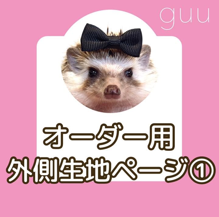 【外側生地ページ①】オーダー用