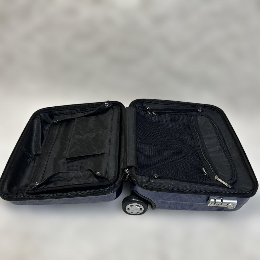 美品！ BERMAS バーマス スーツケース 31リットル ブルー 2輪 ドイツ