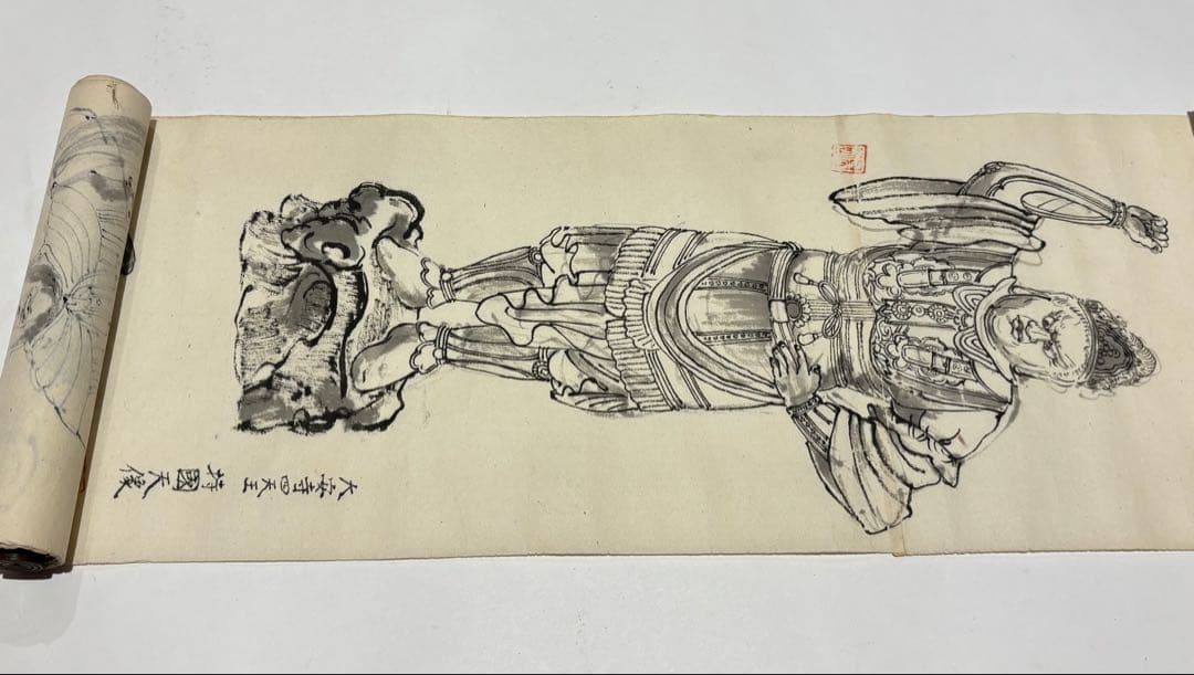 「古仏像参考集」昭和18年写 10図1巻|仏教美術 佛像 仏画 和本