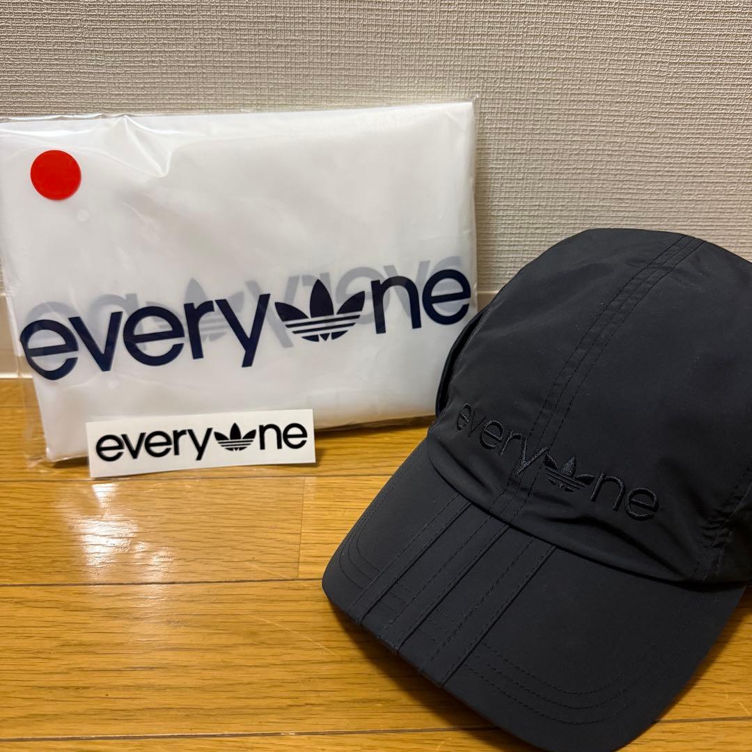 【未使用品】adidas everyone Lサイズ キャップ 限定ノベルティ付