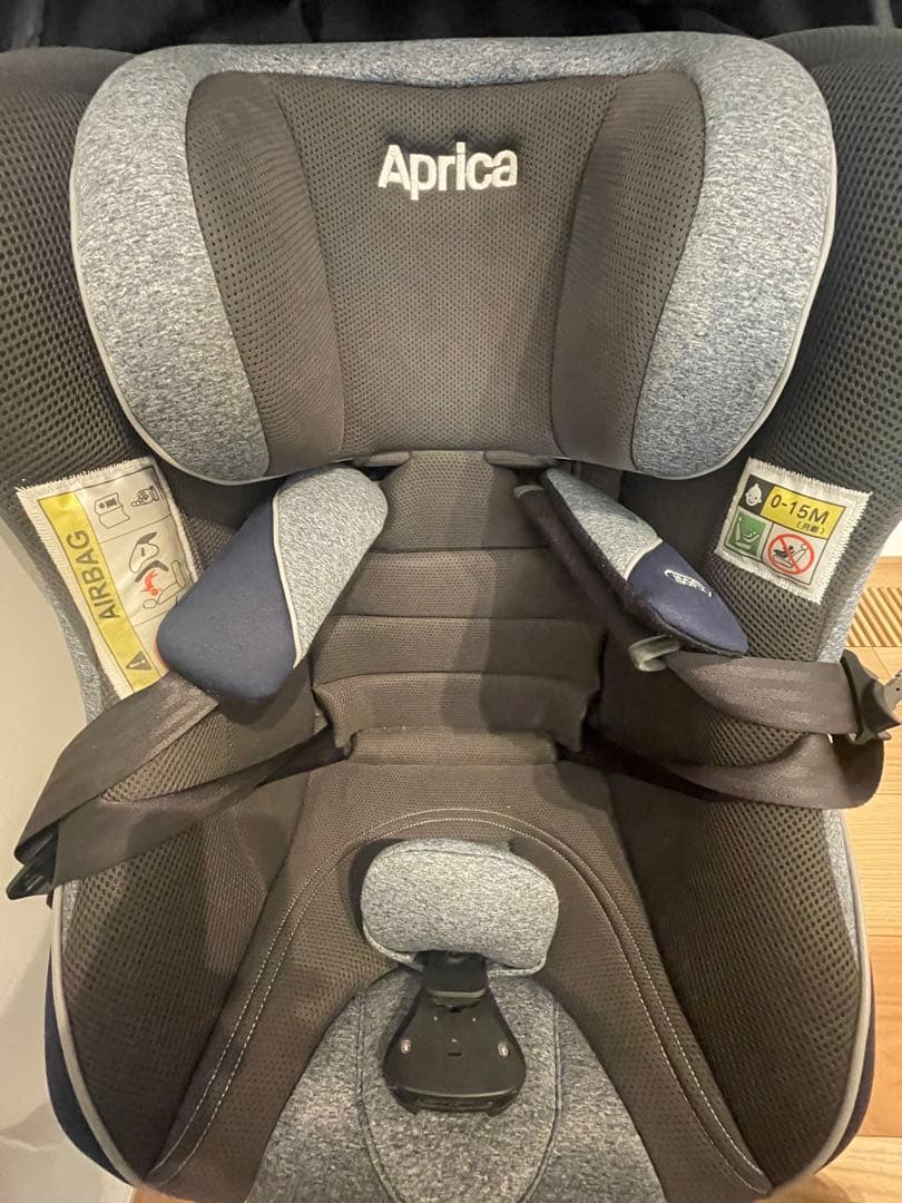 Aprica ISOFIX チャイルドシート グレー/ネイビー