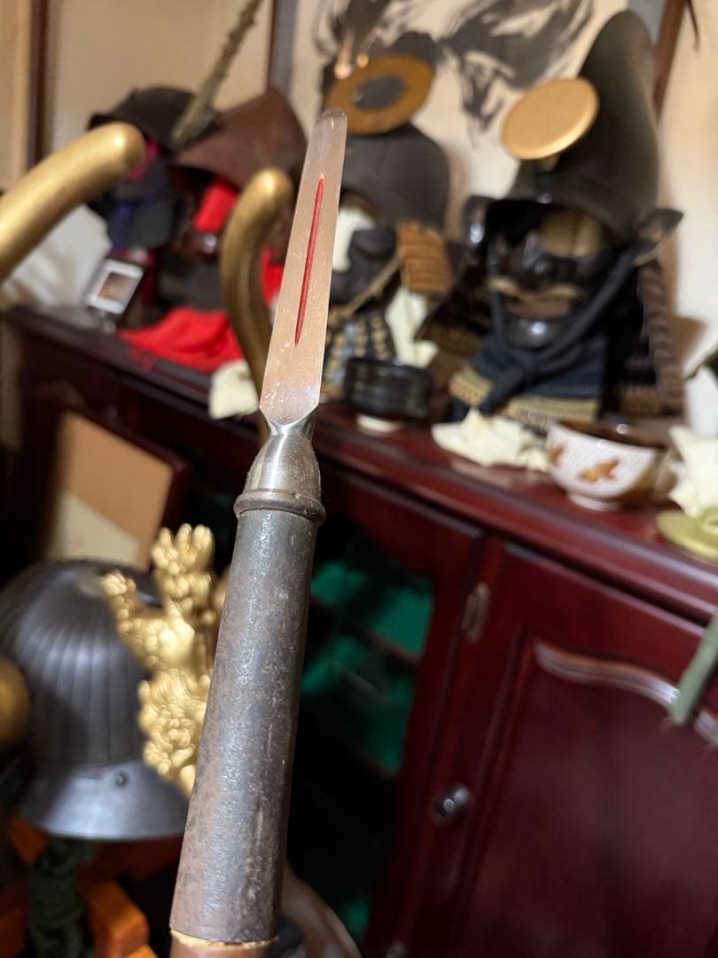 登録不要‼️合法サイズ１３センチ‼️桃山〜江戸期‼️見事な三角槍‼️希少‼️送料無料‼️