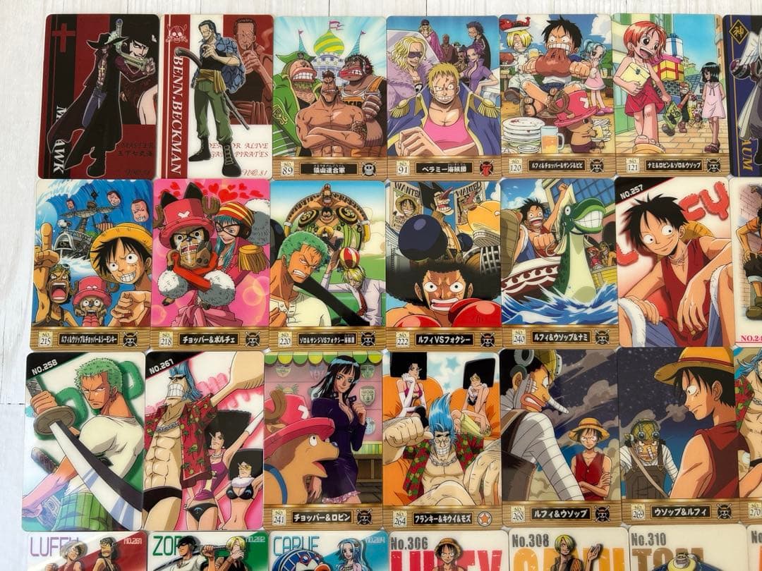 ワンピース 海賊王グミカード まとめ売り　50枚セット