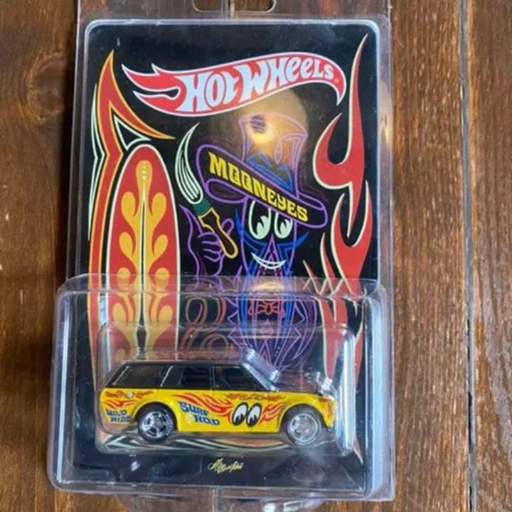 ジャパンコンベンション ホットウィール ムーンアイズ ダットサン 510 右向き