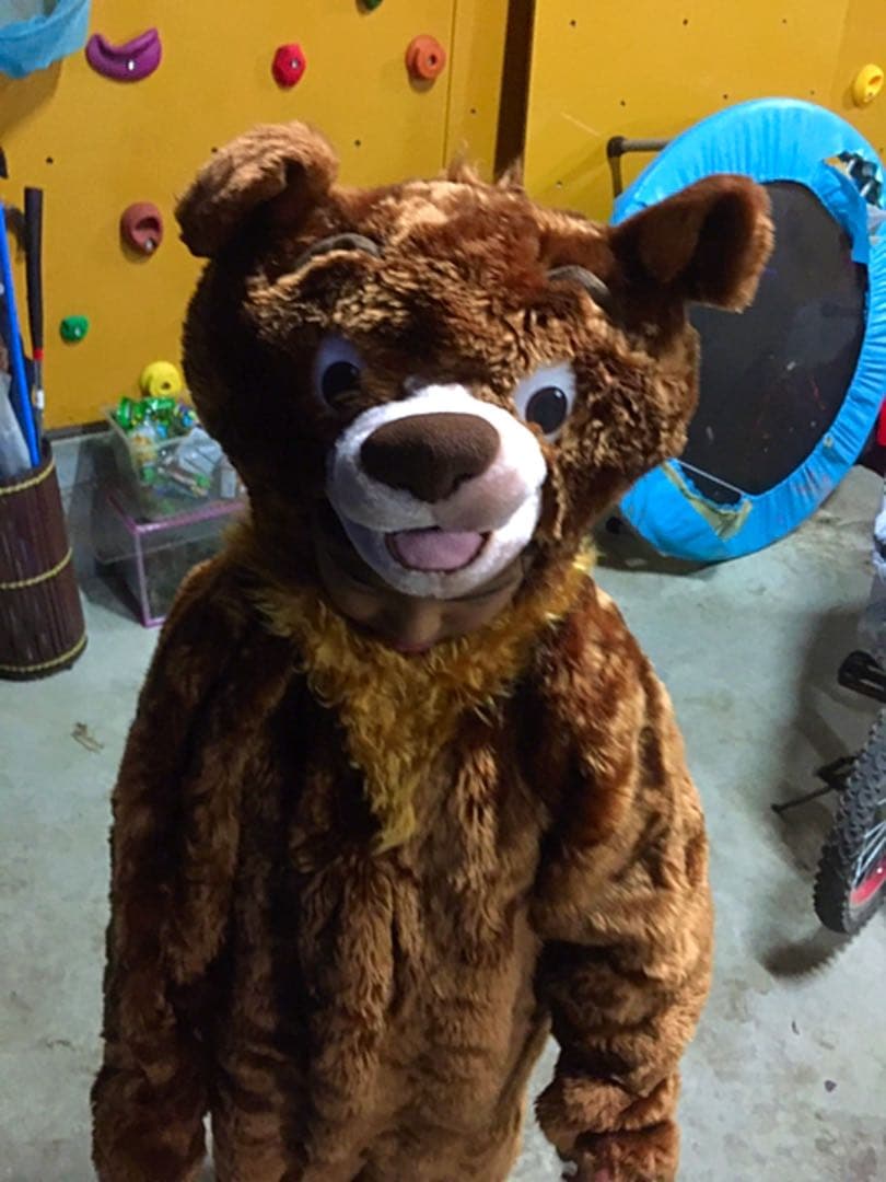 激レア！　限定品！　ディズニー　Disney ブラザーベアー　着ぐるみ　防寒