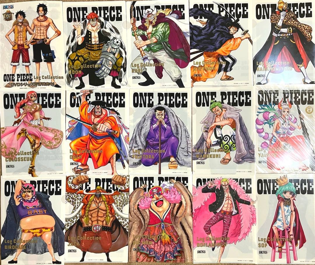 非売品　ワンピース　ログコレクション　特典　クリアファイル