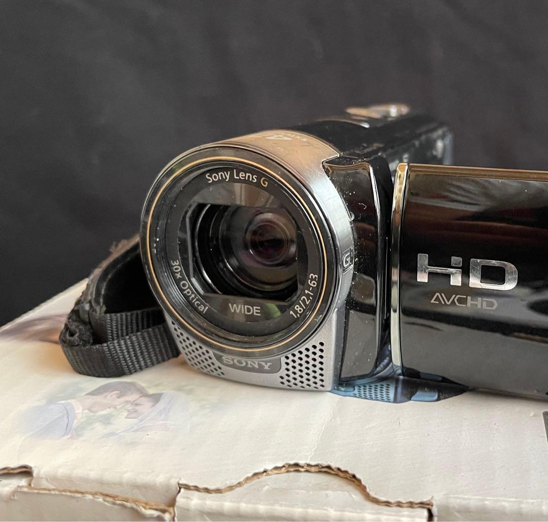 【美品】SONY HDR-CX180 ビデオカメラ 本体 ブラック