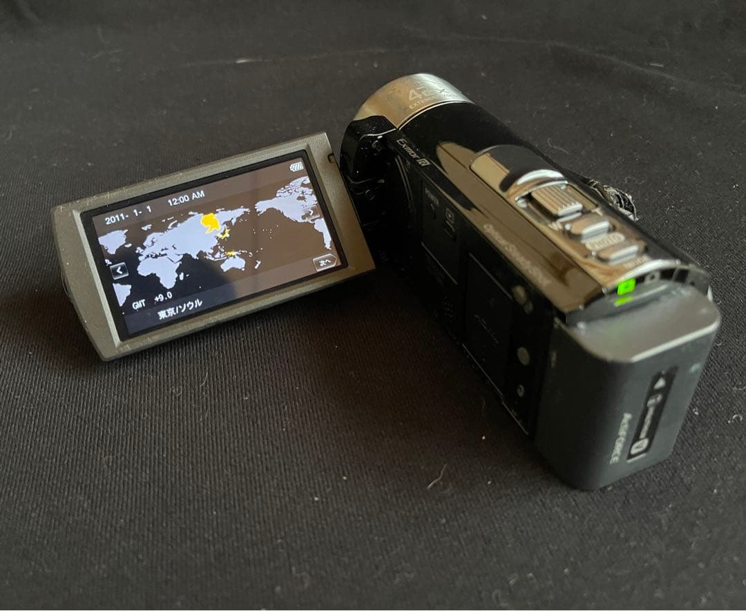 【美品】SONY HDR-CX180 ビデオカメラ 本体 ブラック