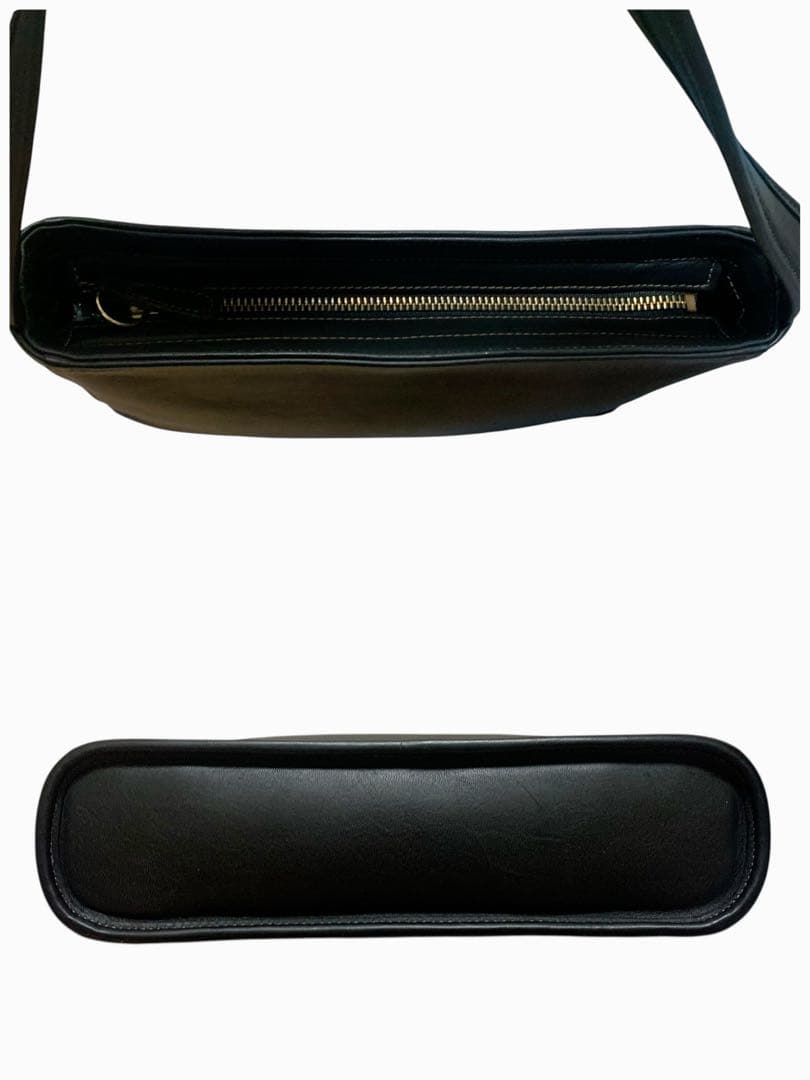 美品 COACH オールドコーチ ワンショルダー黒 ブラック グラブタンレザー