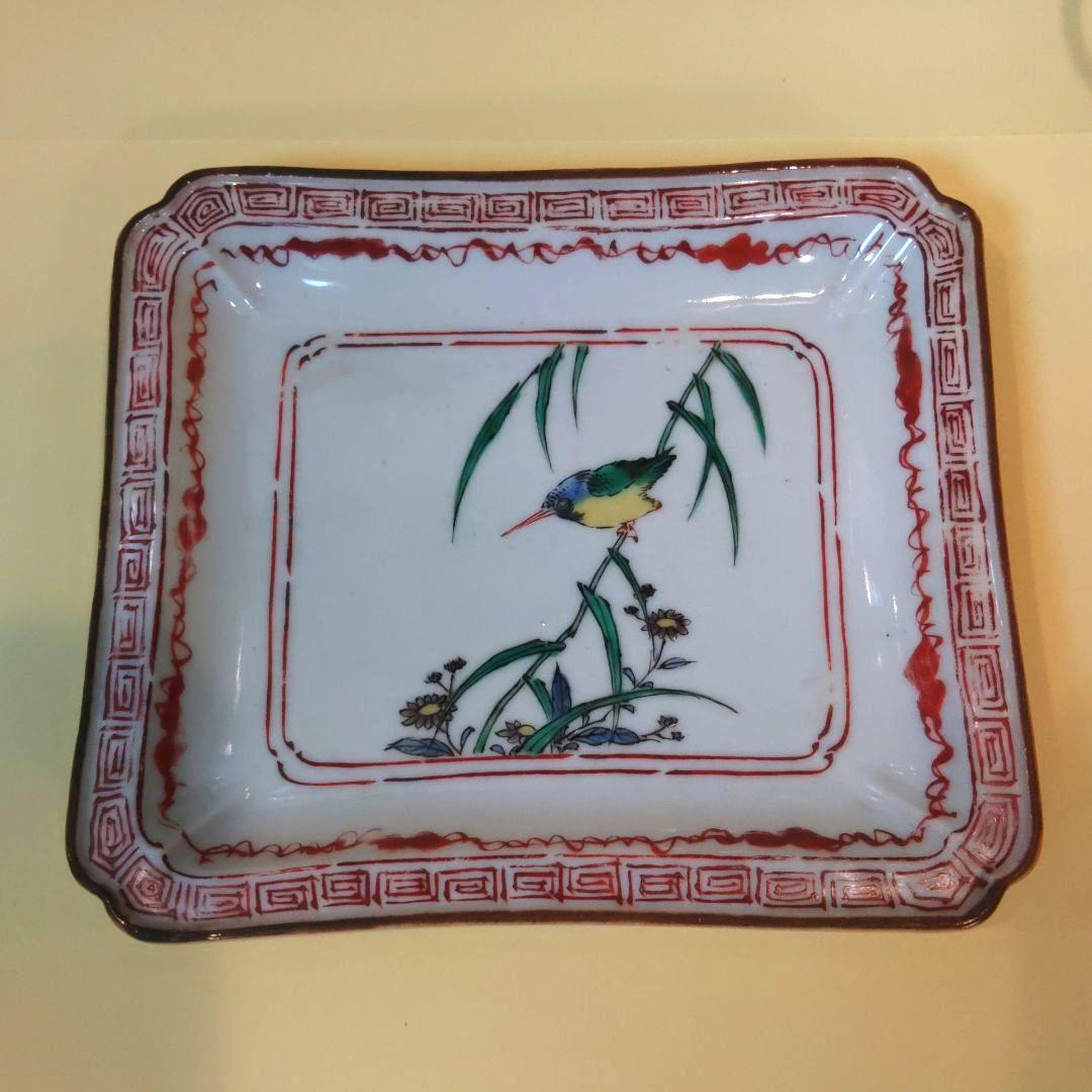 古伊万里　カワセミ