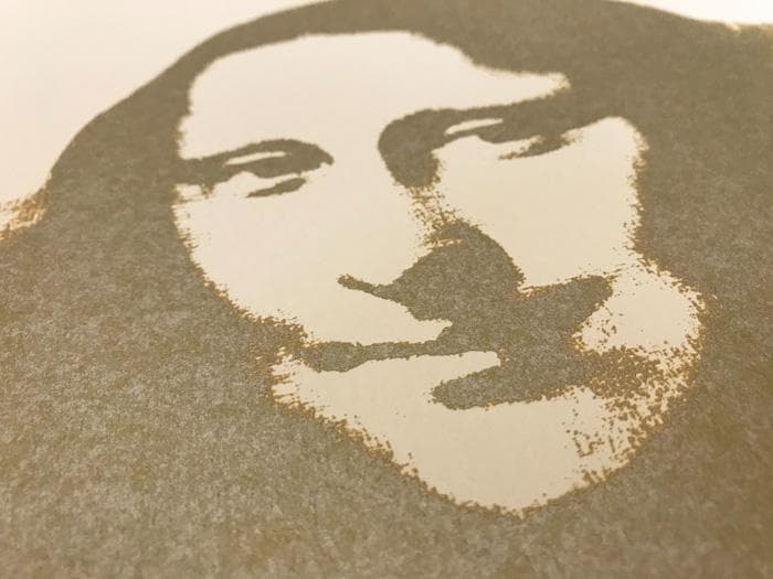 Sunday B モナリザllic on Vellum /ポスター