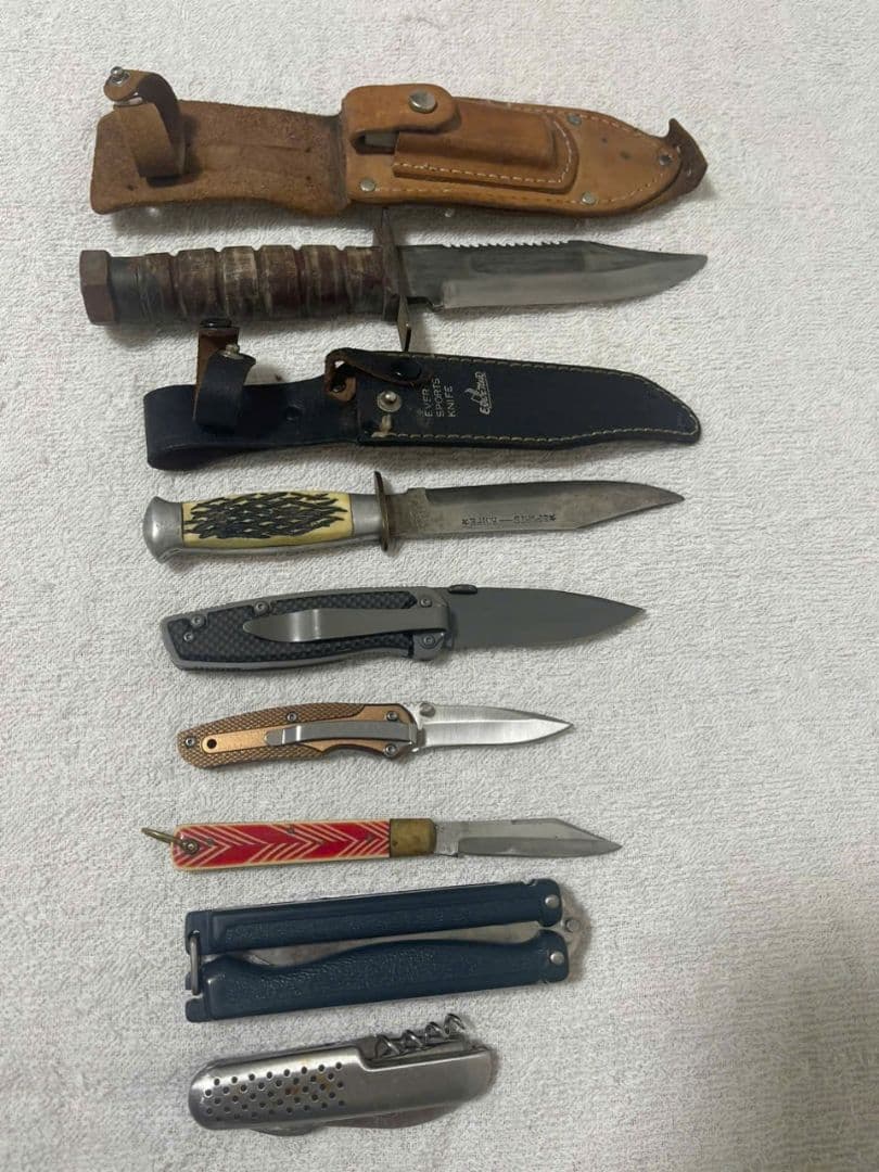 #005 7本 ピースナイフセット