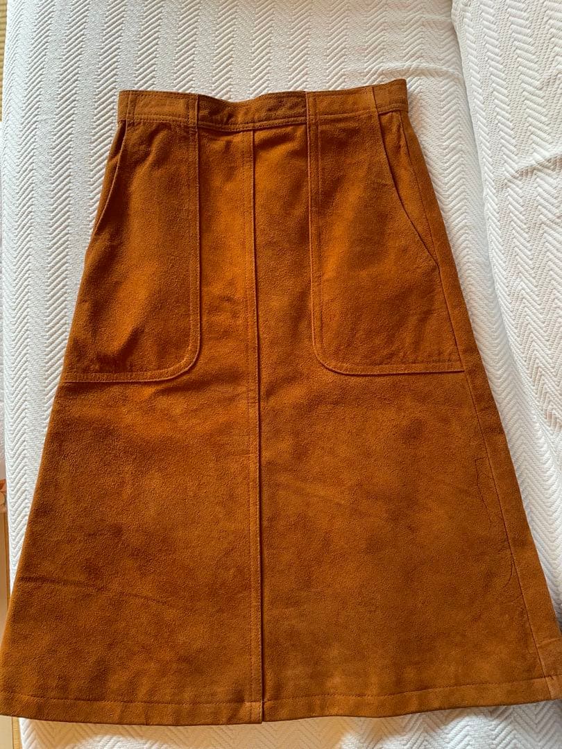 【未使用】MADISONBLUE　マディソンブルー スエード　スカート　00