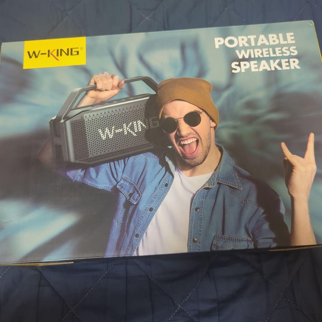 W-KING 60W RMS 100Wピーク、スピーカー bluetooth