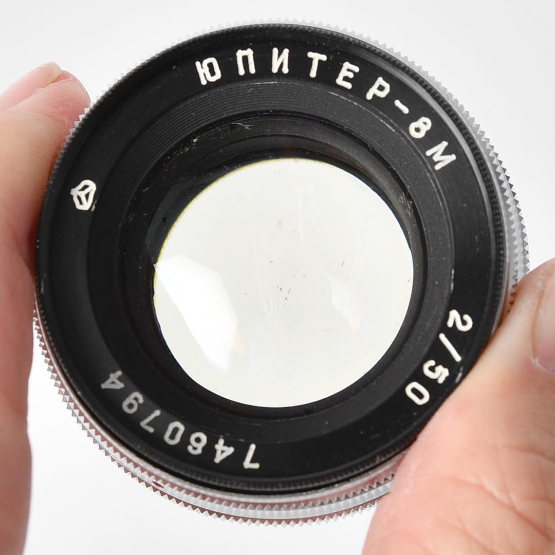 レンジファインダー フィルムカメラ キエフ4 ジュピター50mm付属【良品】