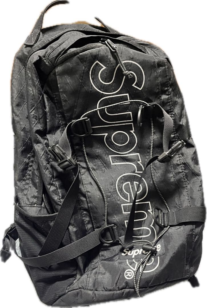 Supreme ブラック バックパック