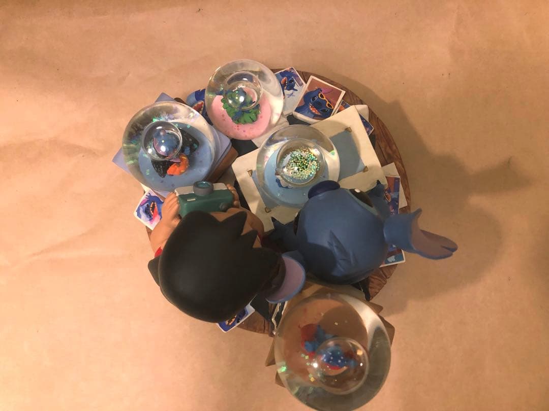 リロ＆スティッチ Lilo & Stitch Dオークション限定　スノードーム