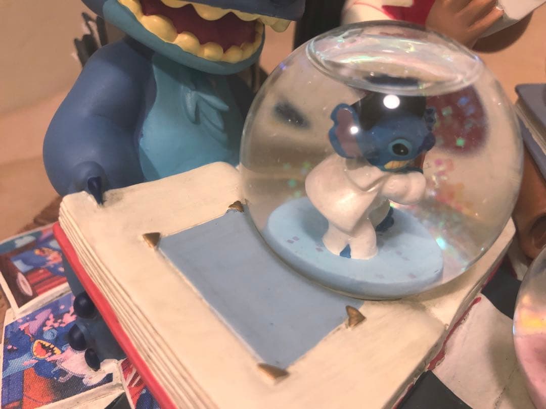 リロ＆スティッチ Lilo & Stitch Dオークション限定　スノードーム