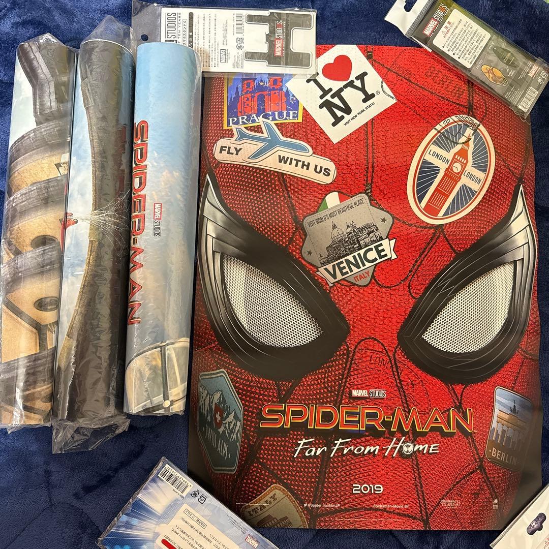 マーベル　スパイダーマン　ポスター　グッズ　アベンジャーズ　ファーフロムホーム