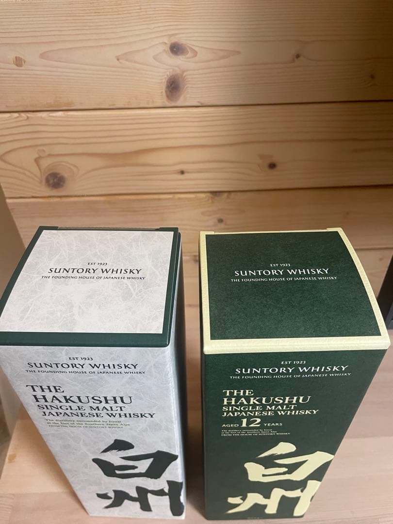 サントリー　白州12年100周年ボトルとシングル白州セット
