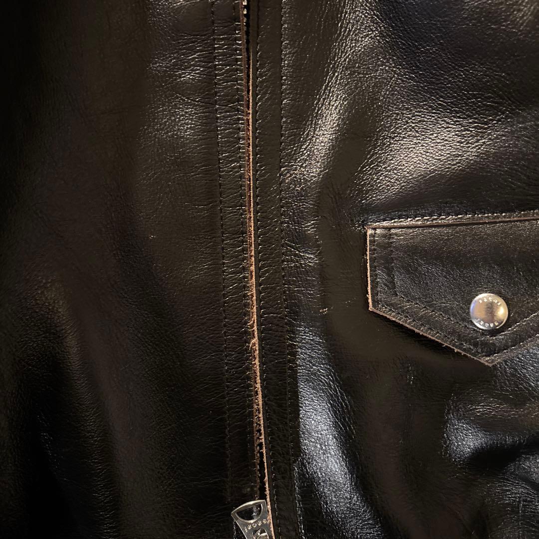 Sacai 25SS ZIP UP LEATHER JACKET サイズ1