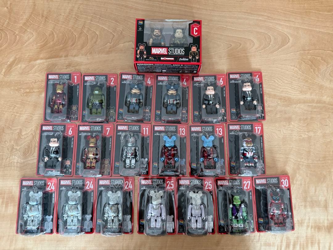 ベアブリック　マーベル　ハッピーくじ　まとめ売り