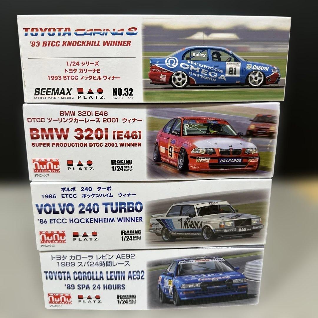 NuNu PLATZ プラモデル4台セット