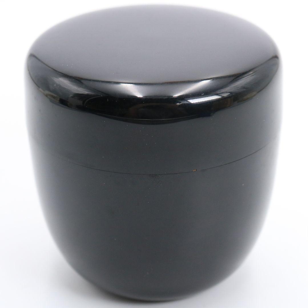 無銘 真塗 中棗 茶道具　V815