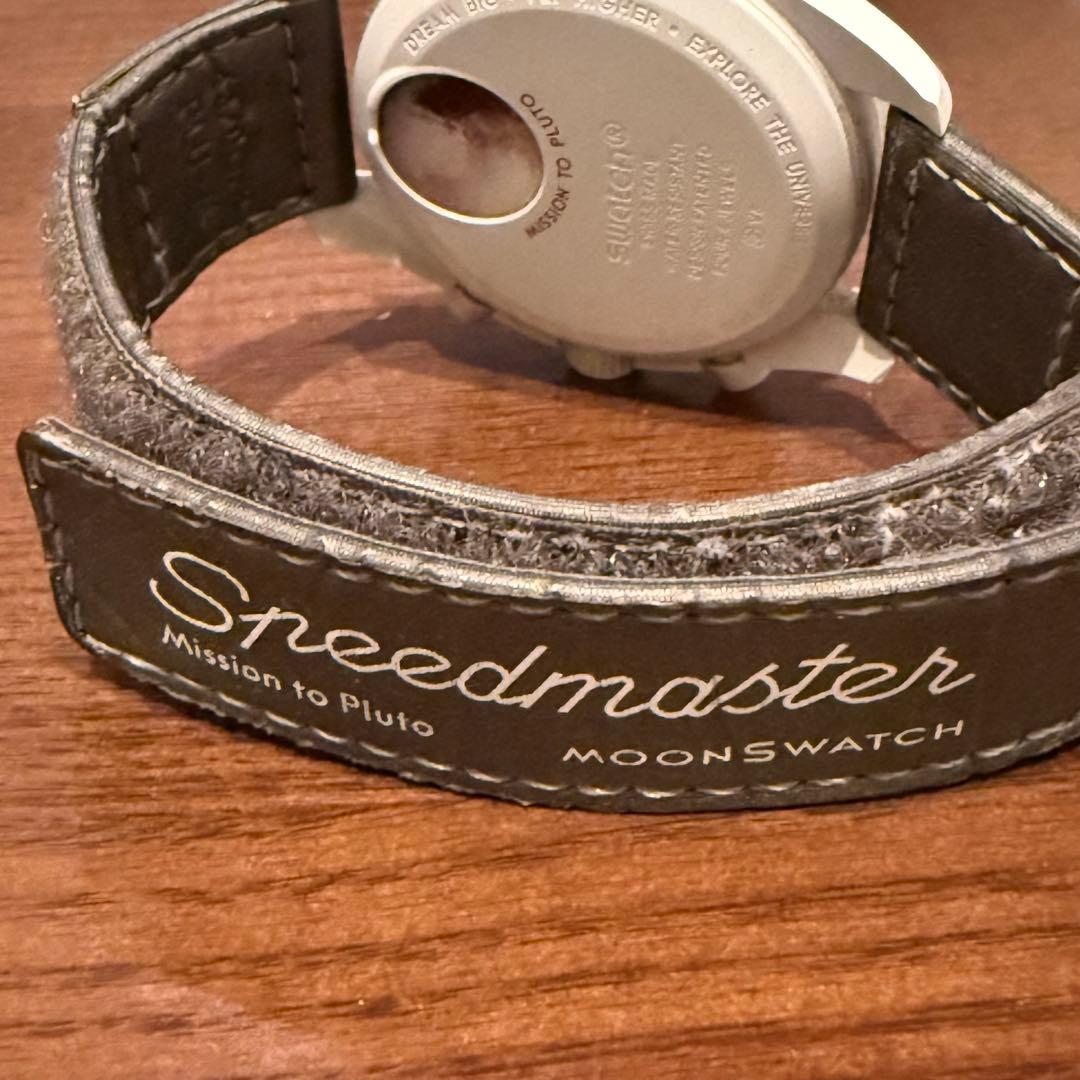 北*誉様 【中古】OMEGA オメガ Swatch MISSION TO PLU