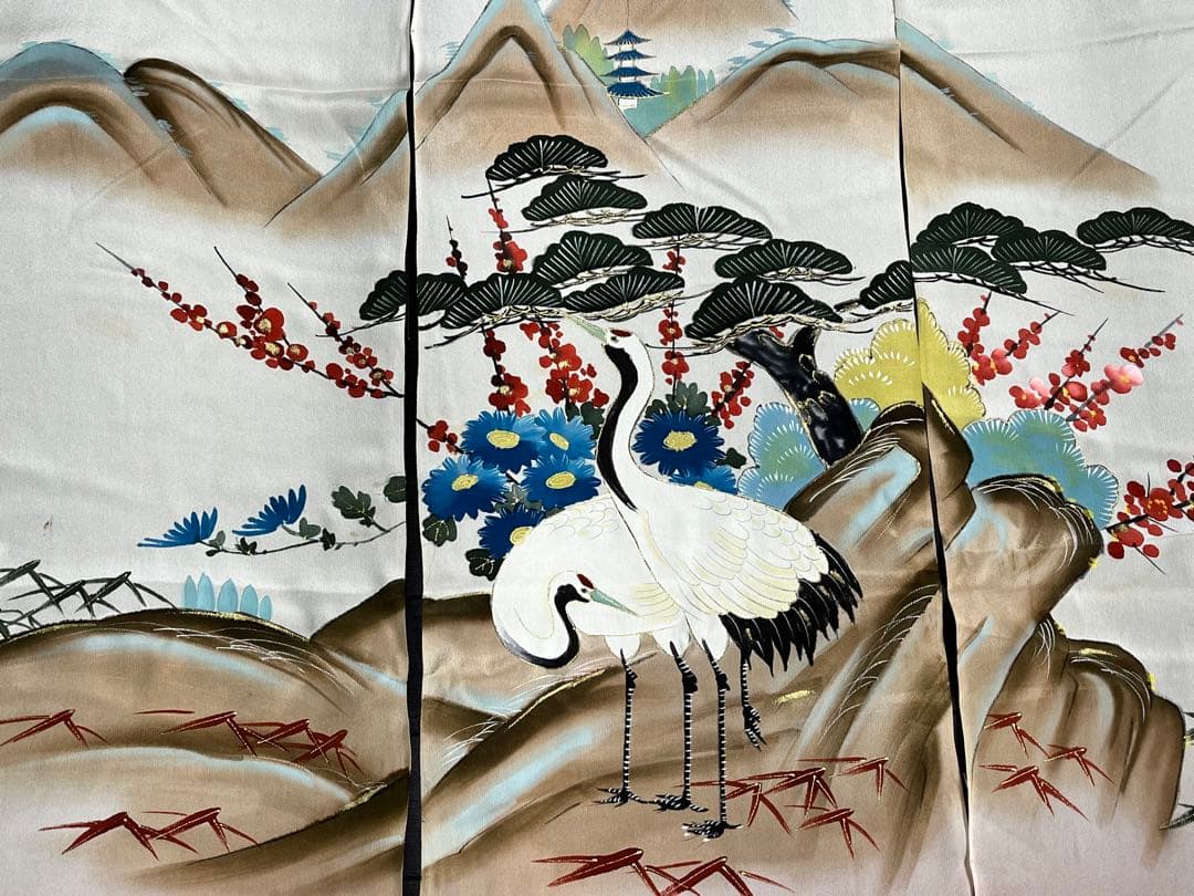 加賀のれん　郷土　鶴　花嫁のれん