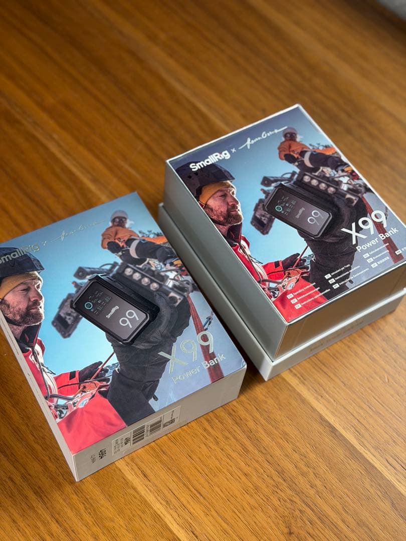 SmallRig X99 Vマウントバッテリー 防水/落下防止/防塵 USB-C