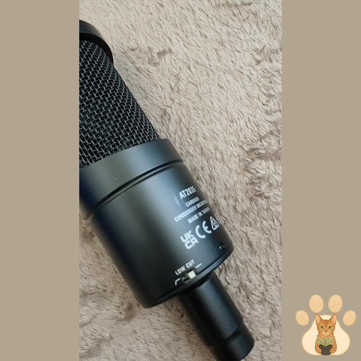 オーディオテクニカ AT2035 コンデンサーマイク