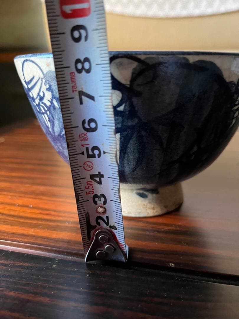 茶道具　抹茶茶京焼 青絵茶碗 抹茶碗 青木木米　青木聾米造 茶道具