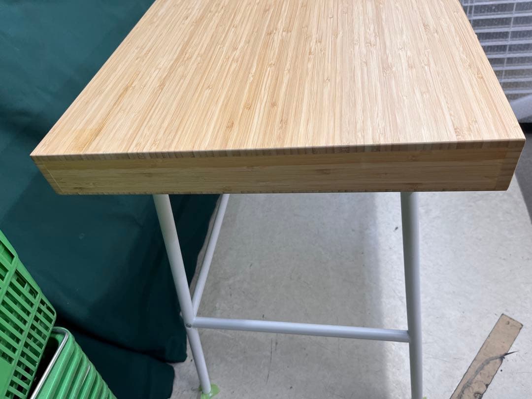 バンブー製 3引き出しテーブル IKEA イケア リルオーセン デスク
