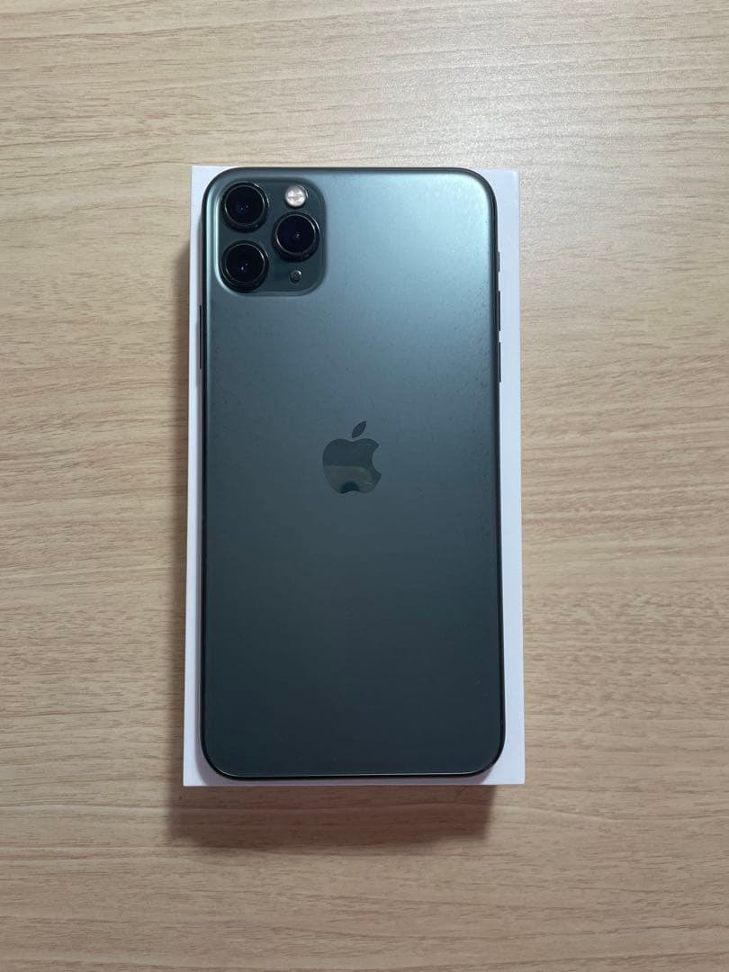 美品 iPhone 11 Pro Max スペースグレー 256gb シムフリー