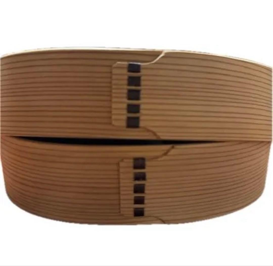 博多曲物 玉樹（たまき） 弁当箱 だえん・中サイズ（巾着袋付き）