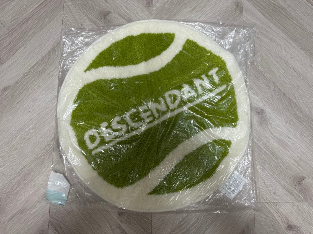 24ss DESCENDANT TOSS RUG GREEN ラグマット 小物