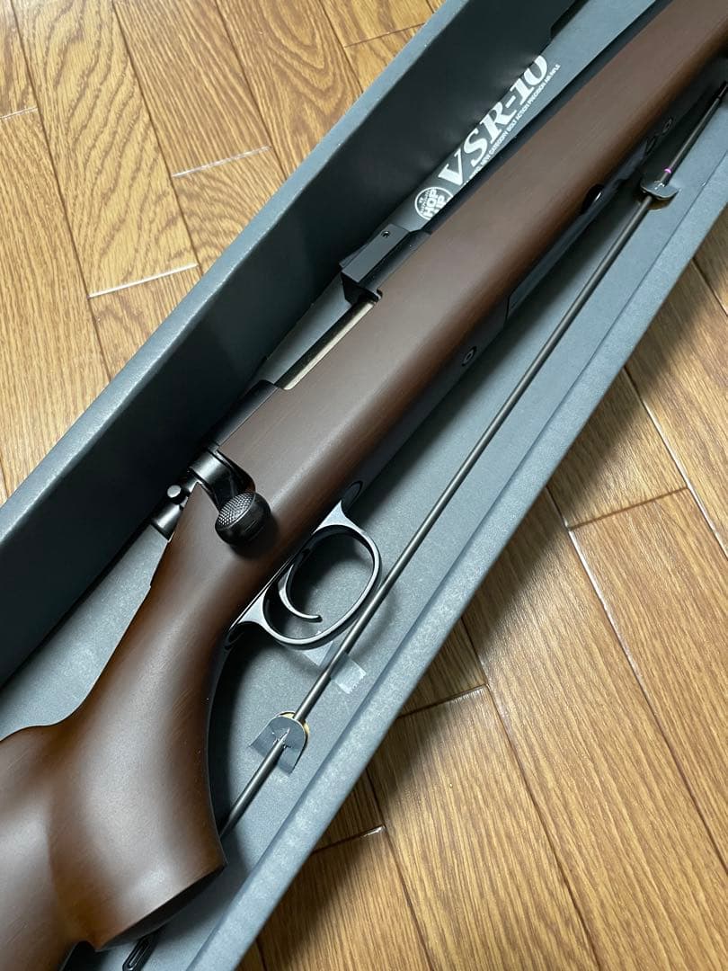 未使用　東京マルイ　VSR-10 リアルショック　ウッドタイプストック