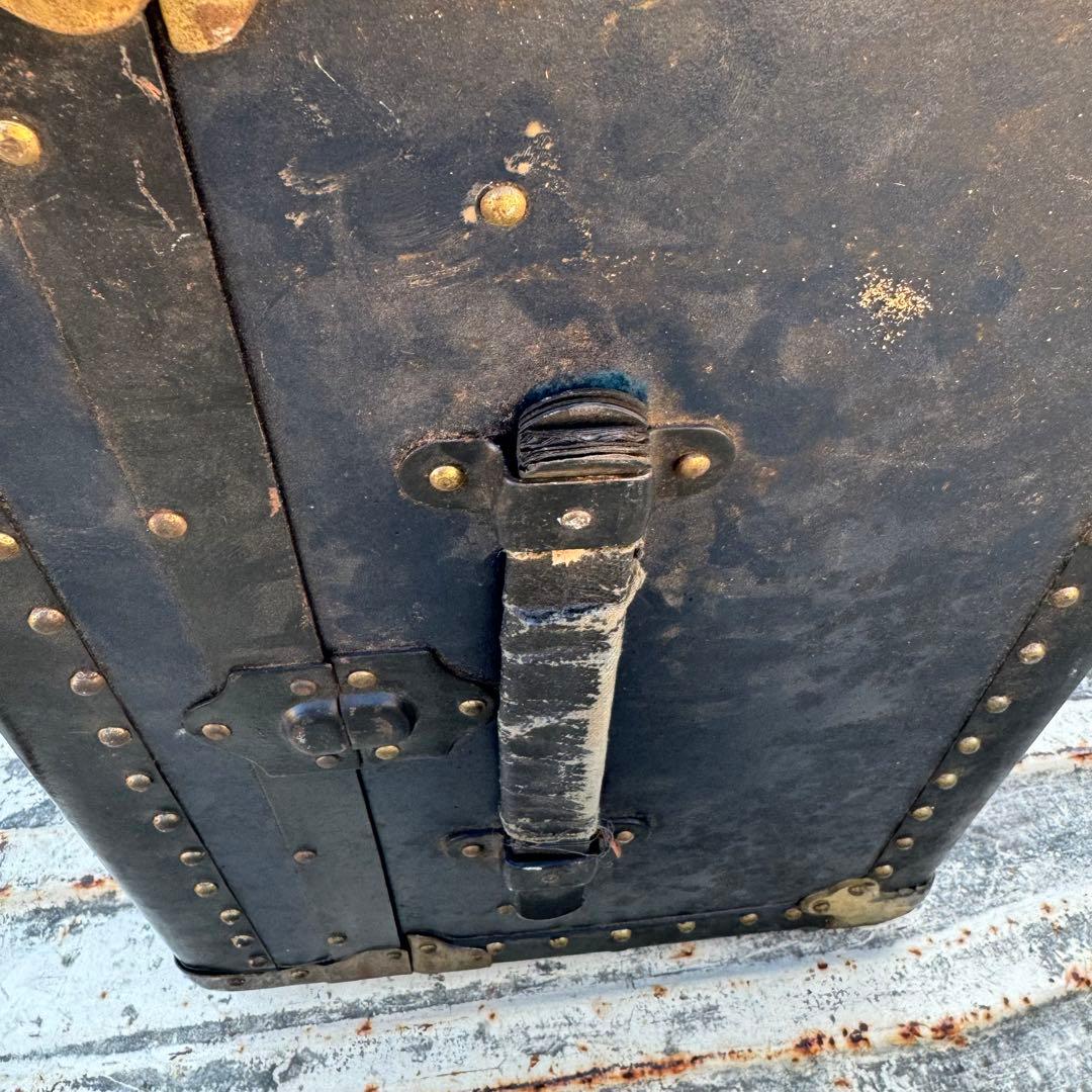 石川トランク製大型船舶トランク 海軍 戦前物？ヴィンテージ昭和レトロアンティーク