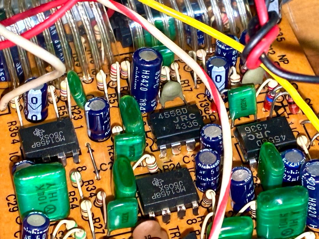 !*H様 MAXON SM-9 ビンテージ【JRC4558艶あり×2】