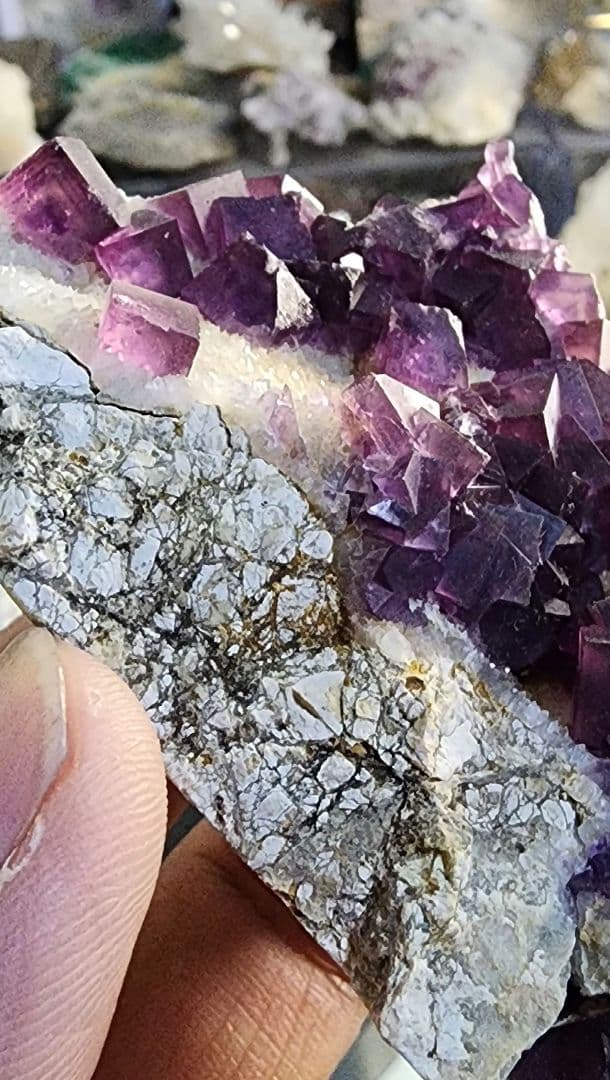 ​中国安徽省産フローライト (蛍石)