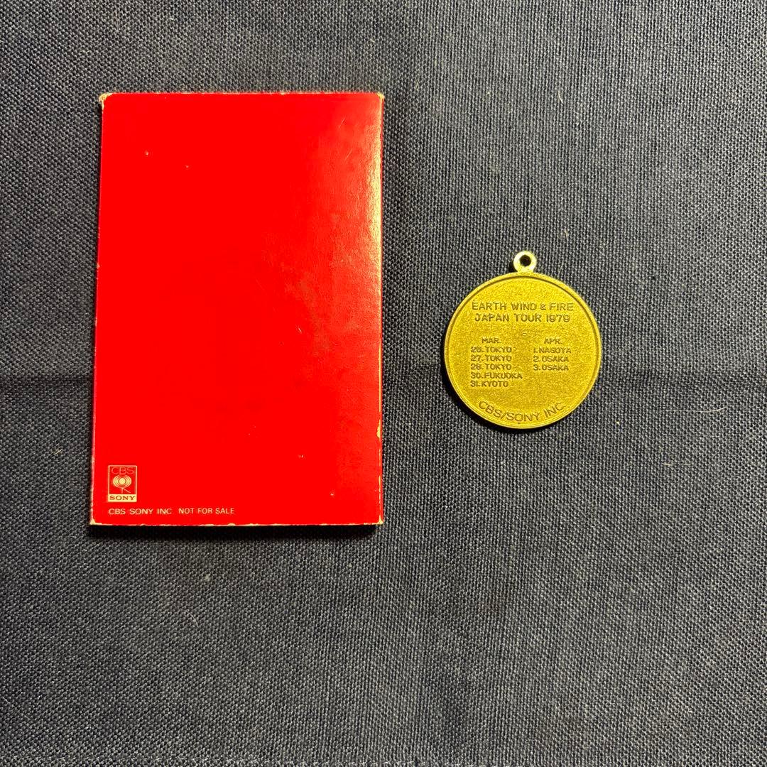 EARTH WIND &FIRE 1979 ジャパンツアー記念メダル