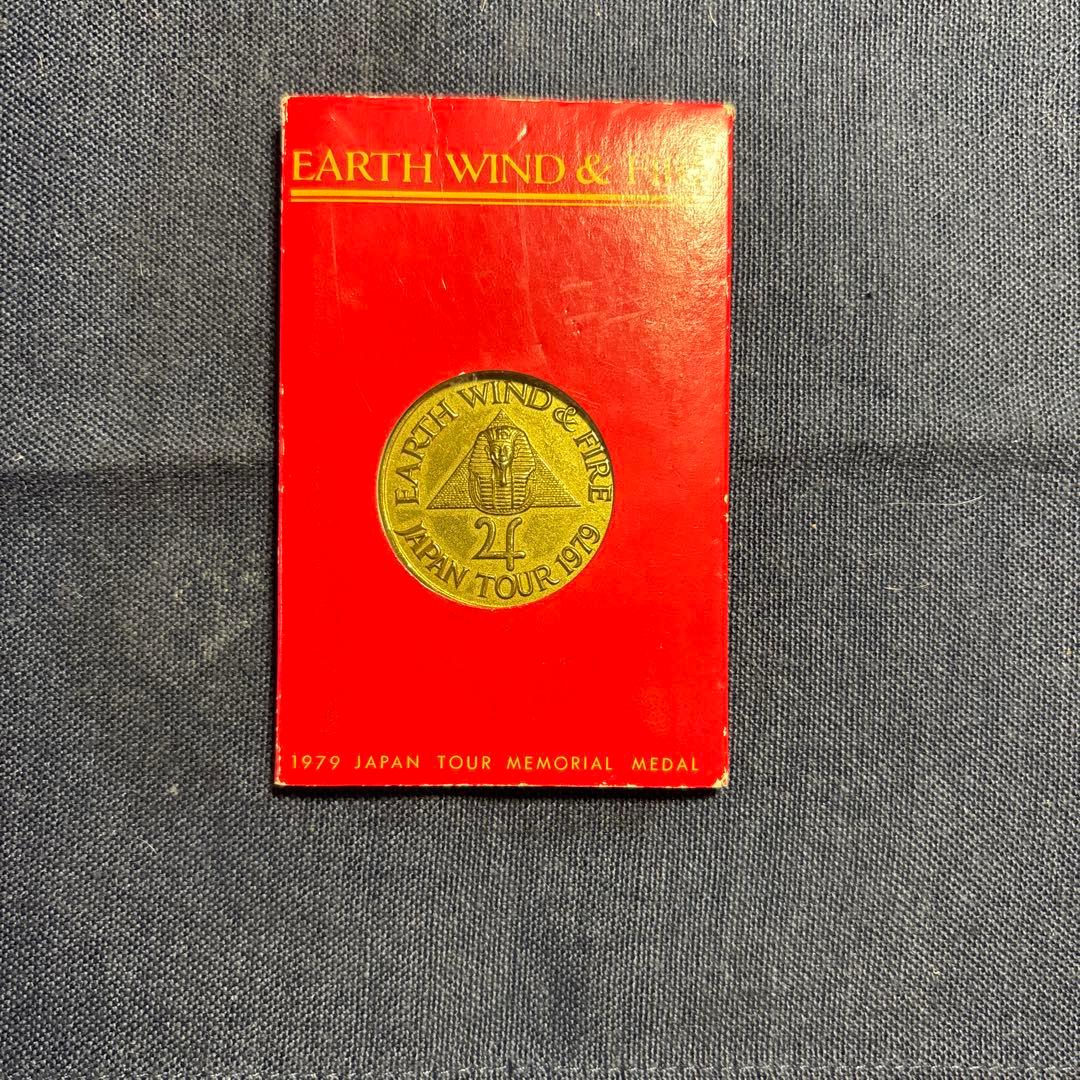 EARTH WIND &FIRE 1979 ジャパンツアー記念メダル